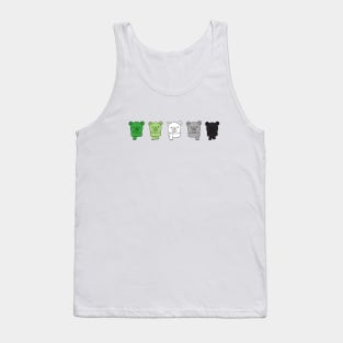 Aromantic Cute Bears Tank Top